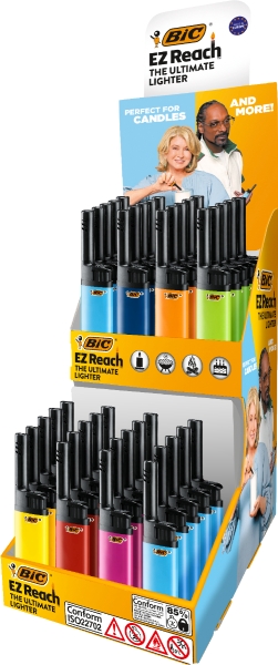 Expositor Isqueiro BIC EZ Reach – 40 Unidades