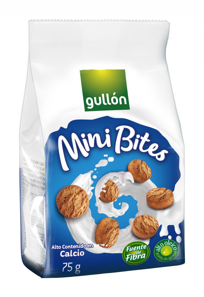 Mini Bites Cálcio Gullón – Caixa 12 Unidades