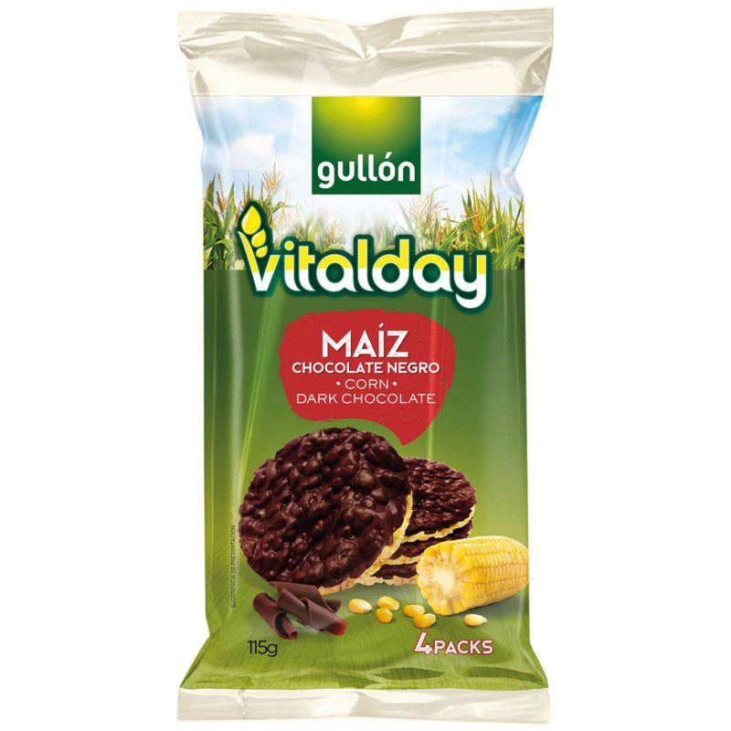Tortitas de Milho com Chocolate Gullón – Caixa 10 Packs