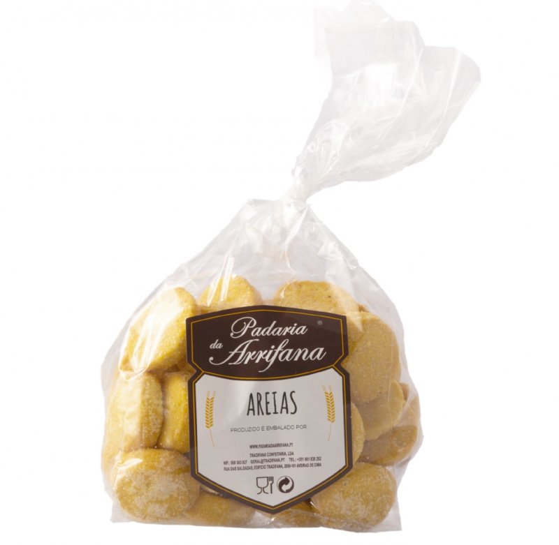 Biscoitos Areias Tradicionais - Caixa com 6 Embalagens