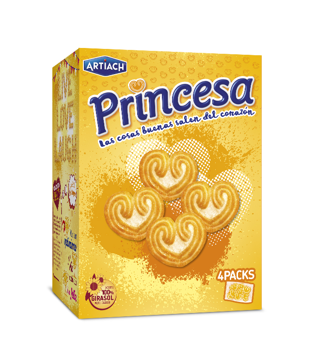 Princesa Bolachas – Caixa 12 Unidades