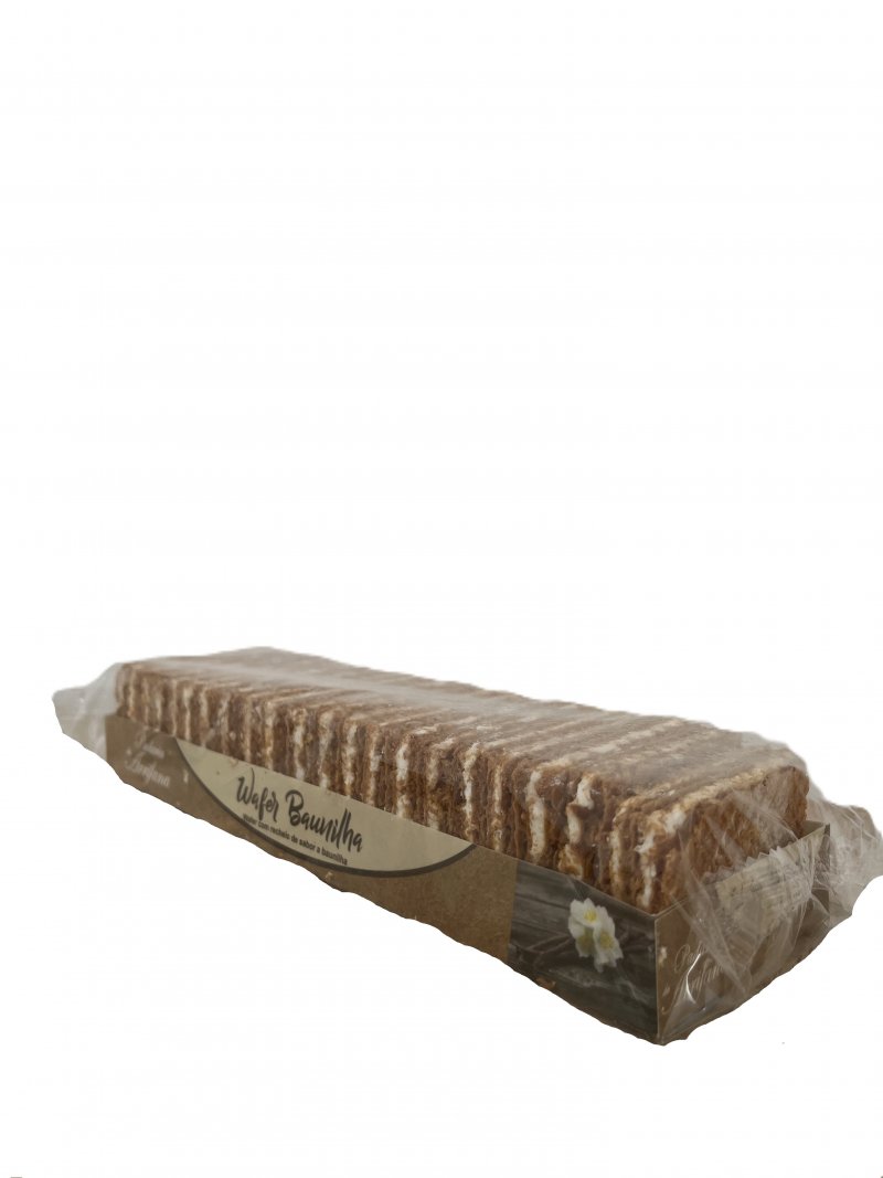 Wafer Baunilha Artesanal – Embalagem 250g