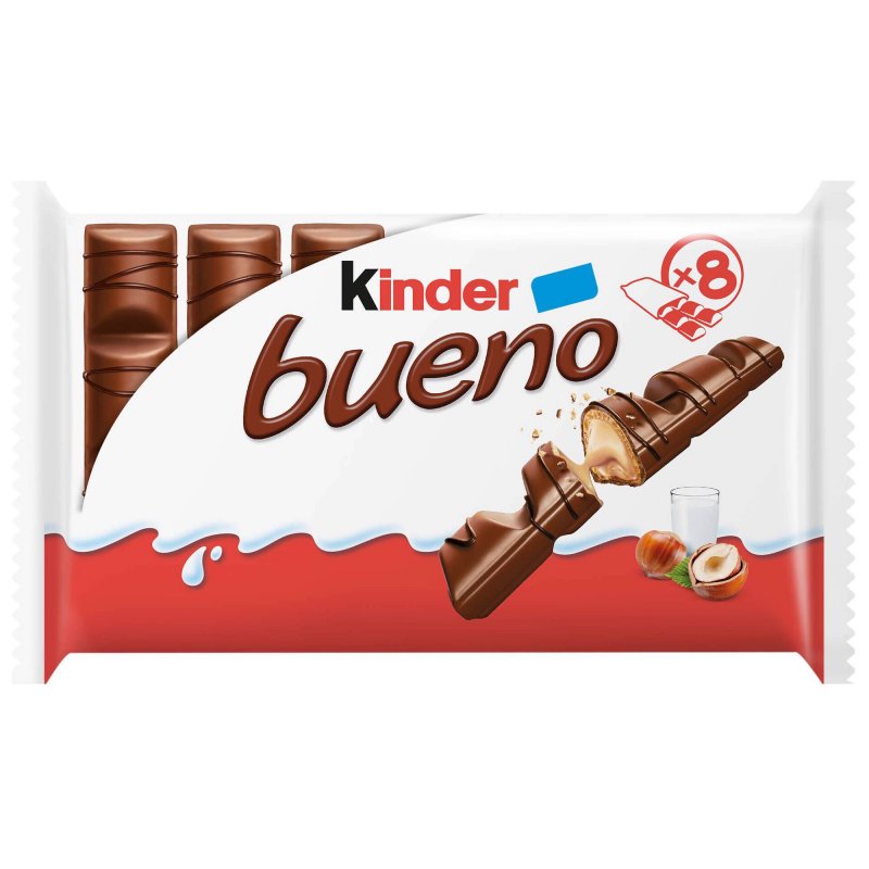 Kinder Bueno Duplo 43g – Pack 8 Unidades