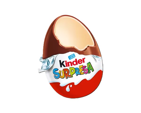 Ovo Kinder Surpresa 20g – Display 36 Unidades