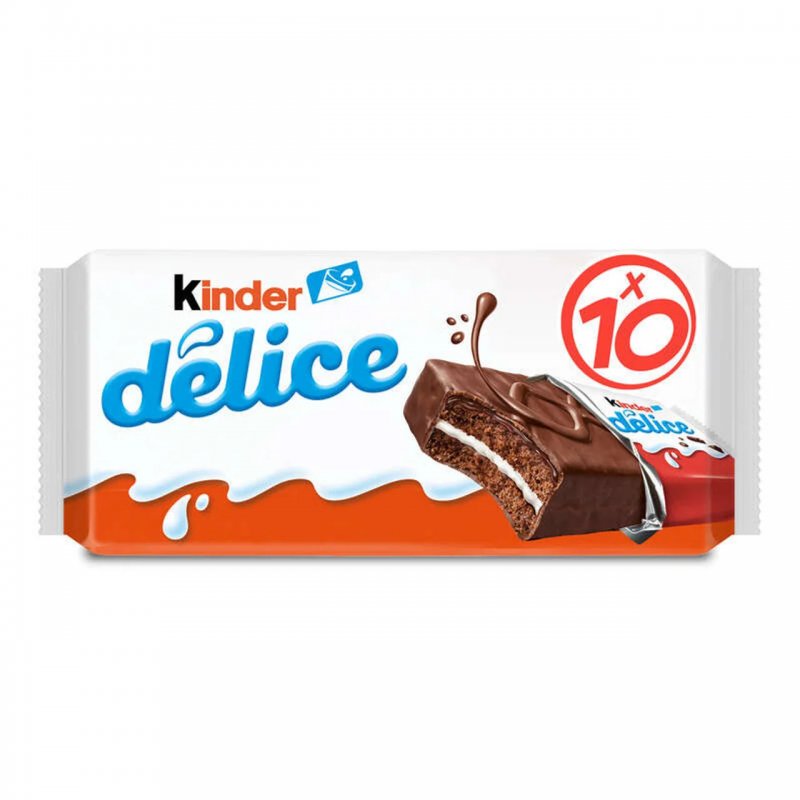 Kinder Délice Cacau – Pack 10 Unidades