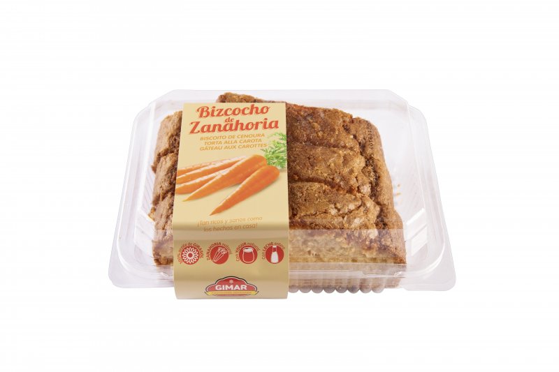 Bolo Tradicional de Cenoura – Pack 4 x 360g