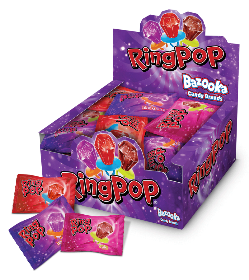 Ring Pop Twister – Display 24 Unidades