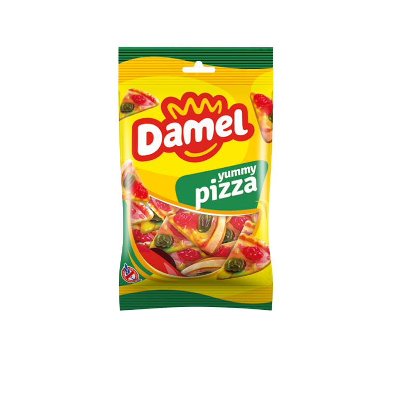 Pizzas Damel 70g – Caixa 16 Saquetas