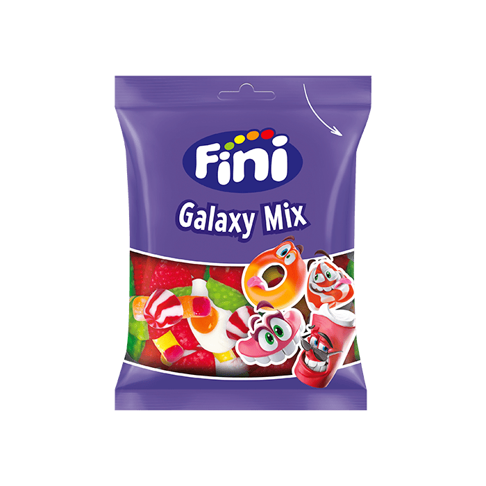 Fini Galaxy Mix Brilho 90g – Caixa 12 Saquetas