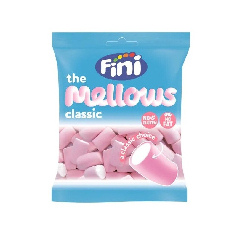 Fini Marshmallow Taco Rosa 80g – Caixa 12 Saquetas