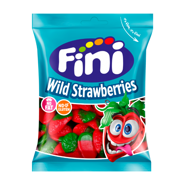 Fini Morangos Selvagens 90g  – Caixa 12 Saquetas