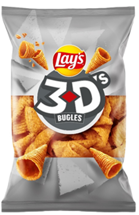 Lay’s 3D’s Cones 36 g