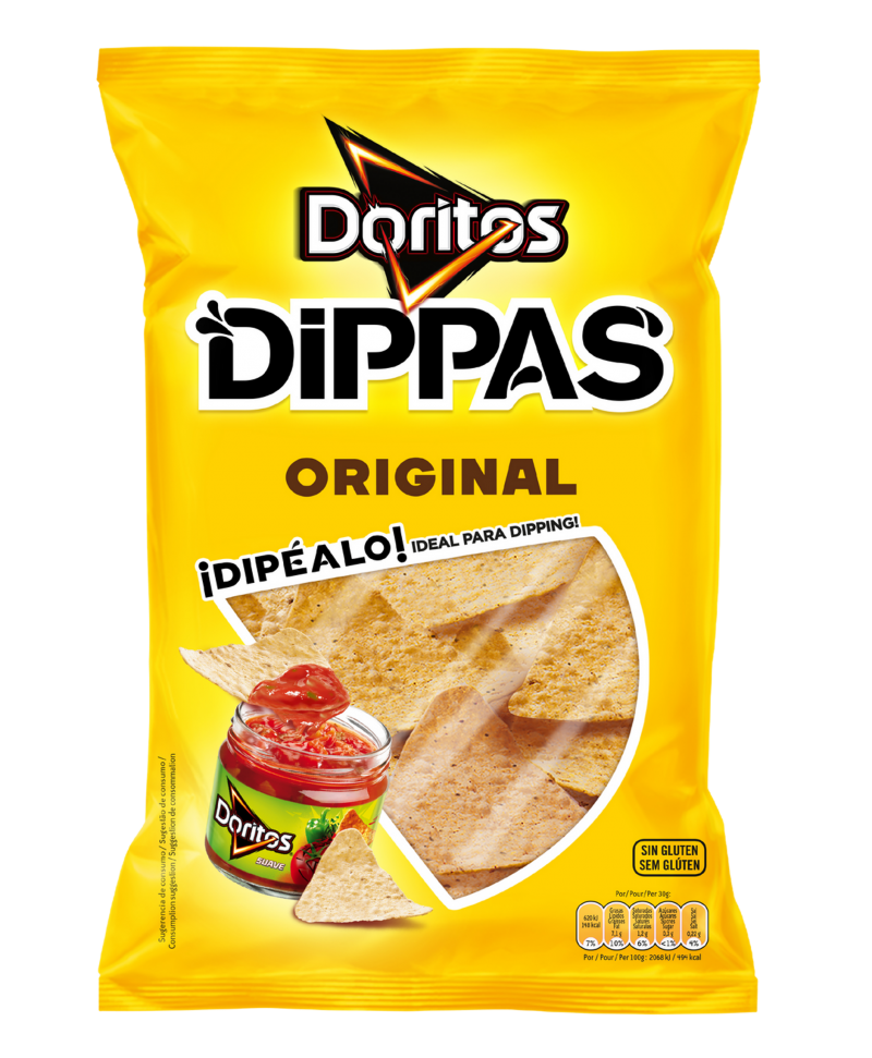 Doritos Dippas Original 150g – Snack de Milho Sem Glúten
