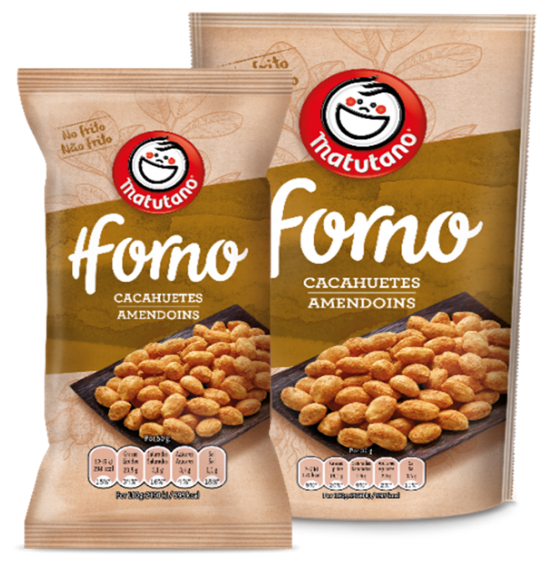 Amendoins Tostados no Forno Matutano 50g