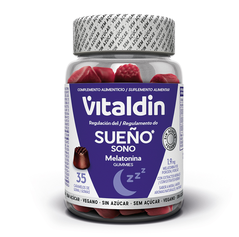 Vitaldin Melatonina Gummies Sem Açúcar - Caixa 6 Unidades