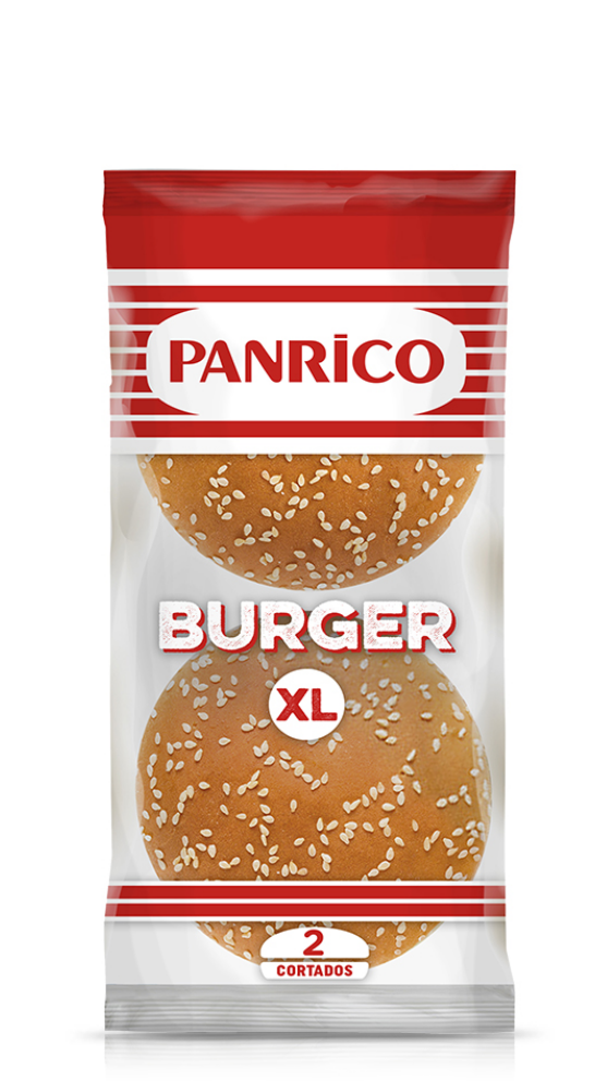Pão de Hambúrguer XL Sésamo 150g (2 Unidades)