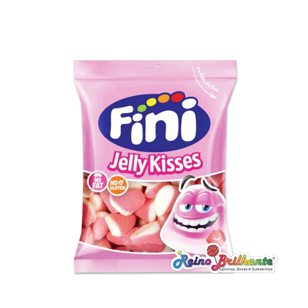 Fini Beijos de Morango 90g – Caixa 12 Saquetas