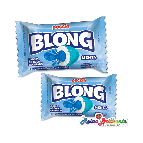Pastilha Blong Menta Azul – Caixa 40 Unidades