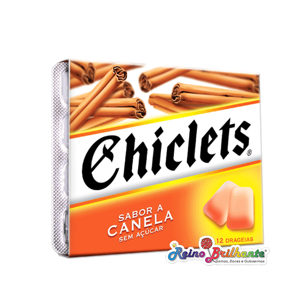 Chiclets Canela – Display 14 Unidades