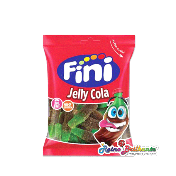 Fini Garrafas de Cola Açúcar 90g – Caixa 12 Saquetas