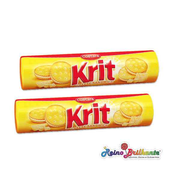 Bolachas Krit Cheese – Caixa 15 Unidades