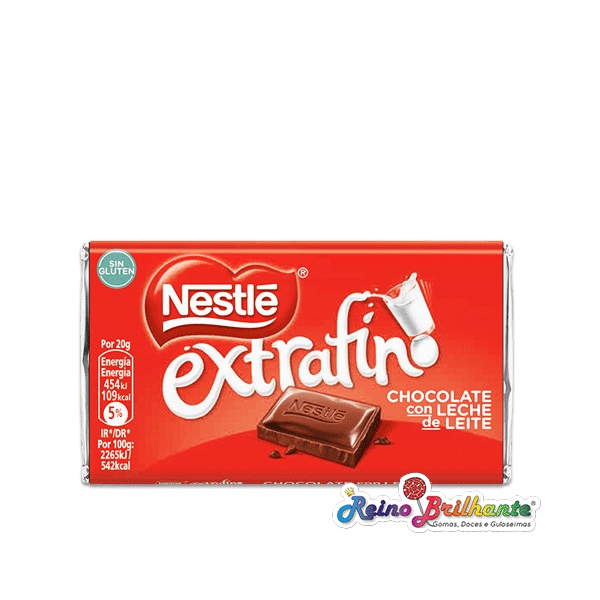 Chocolate Nestlé Extrafino 20g – Pack 24 Unidades