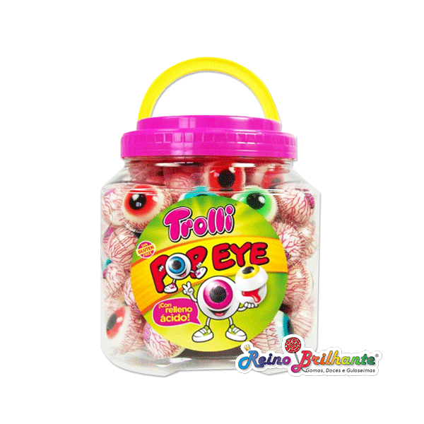 Olhos Recheados Trolli 85 Unidades