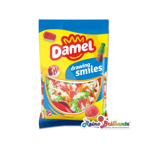 Damel Ratos Sortidos Brilho - Saco 1 Kg