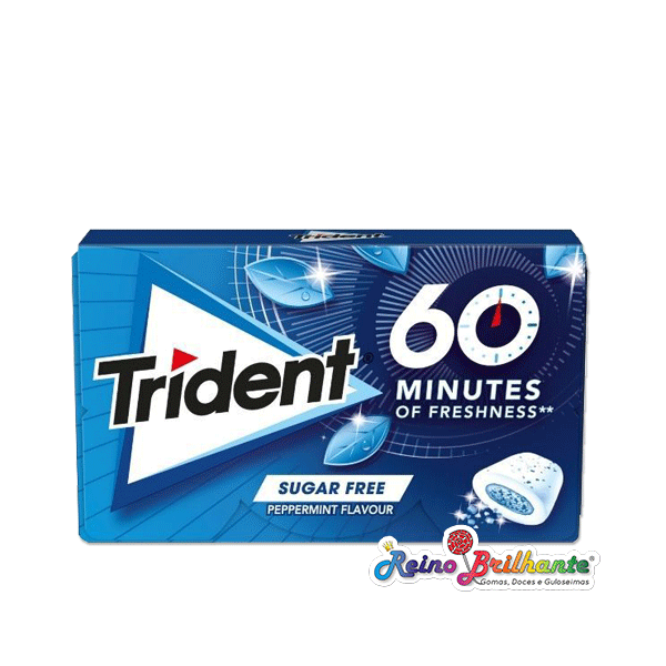 Trident 60 Minutos Peppermint – Pack 16 Unidades