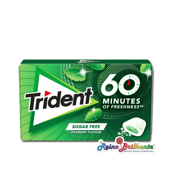Trident 60 Minutos Spearmint – Pack 16 Unidades