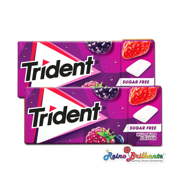 Trident Frutos Silvestres 14g – Pack 24 Unidades