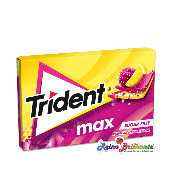 Trident Max Framboesa/Limão – Caixa 12 Unidades