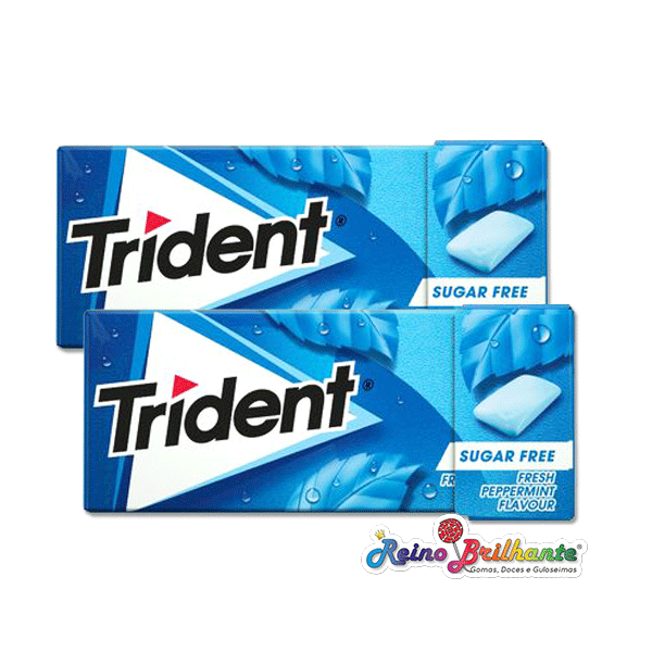 Trident Peppermint 14g – Pack 24 Unidades