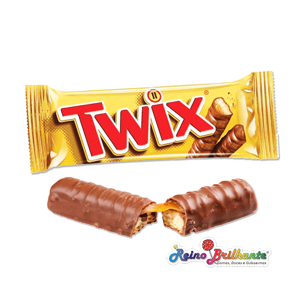 Chocolate Twix Original 50g – Caixa 25 Unidades