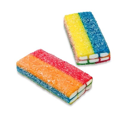 Fini Tijolos Arco-íris Pica - Saco 1 Kg