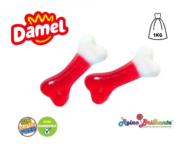 Damel Ossos Brilho - Saco 1 Kg