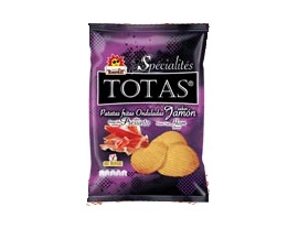 Batatas Totas Onduladas Presunto – Caixa 24 Unidades